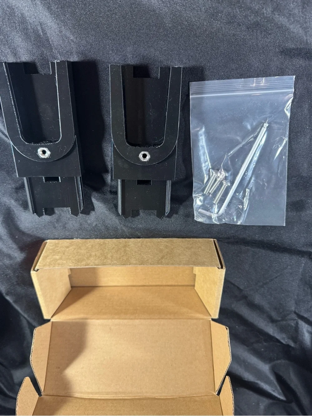 Universal Black Stroller Adapter Mount for Home Storage & Organization